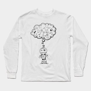 Confused hello Long Sleeve T-Shirt